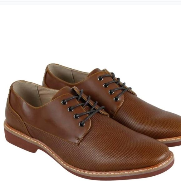 NWB Unlisted Kenneth Cole Jupiter Oxford Brown 7 - Picture 1 of 12